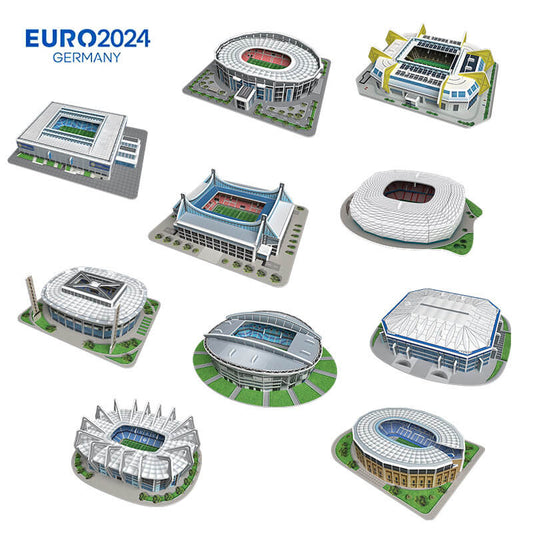 Football Puzzle 3D Model Euro 2024 Stadium