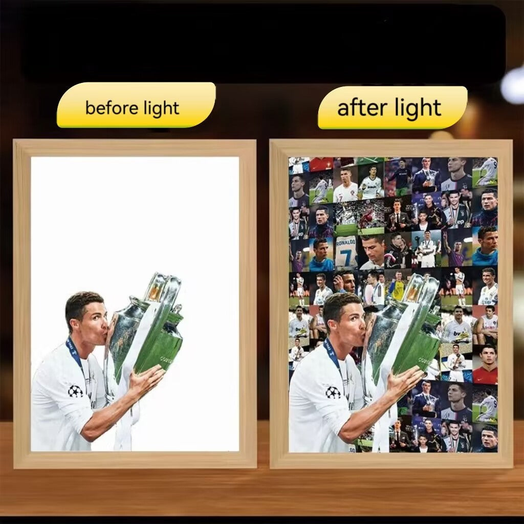 CR7 Creative Frame Lamp