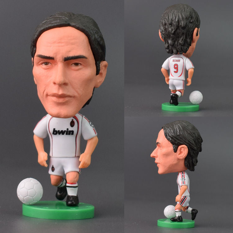 Soccer Star action figure -AC Milan Inzaghi#9