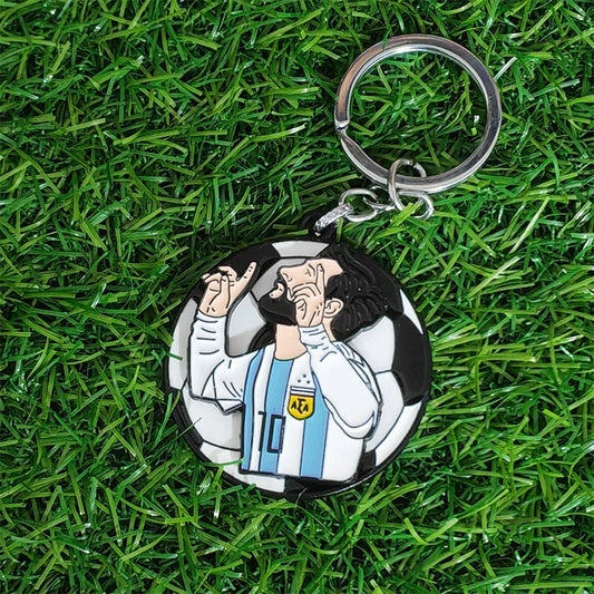 Messi Fidget Spinner keychain