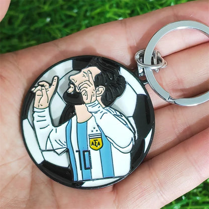 Messi Fidget Spinner keychain