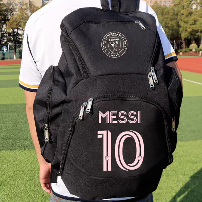 Messi Black Backpack