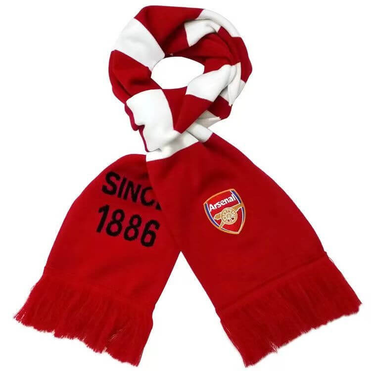 Soccer Club Knitted Scarf