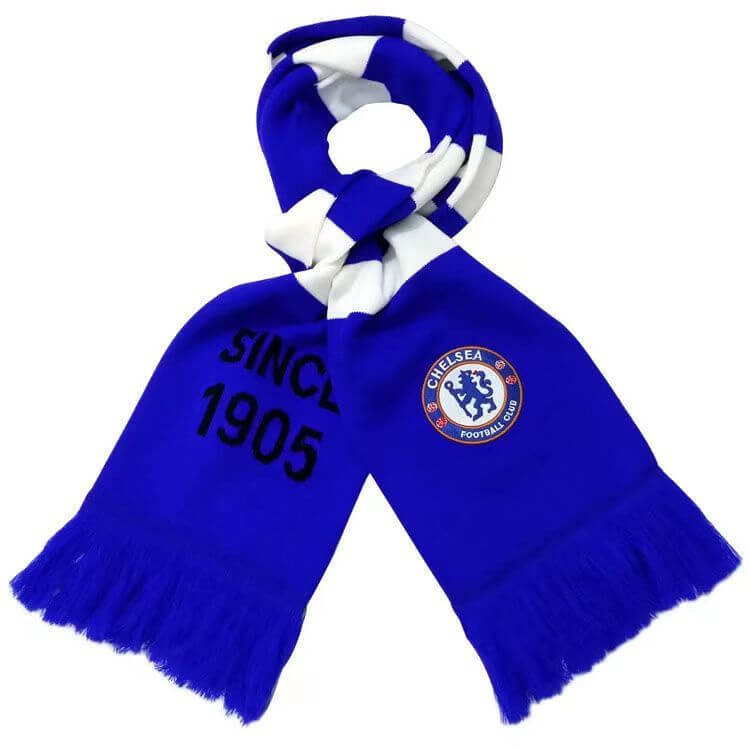 Soccer Club Knitted Scarf