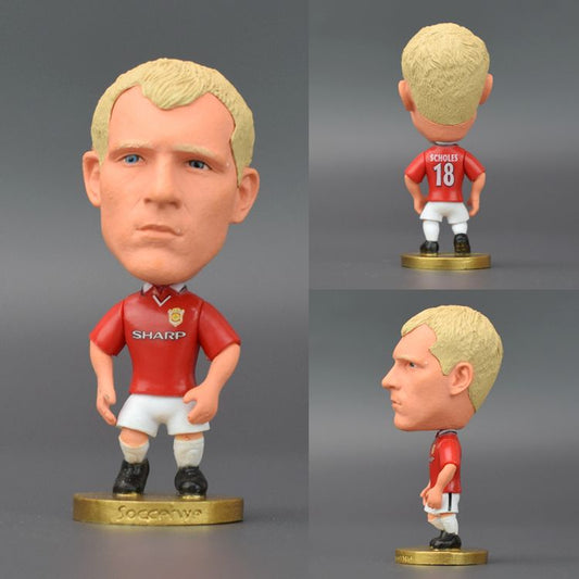Soccer Star action figure -Man United Scholes#18