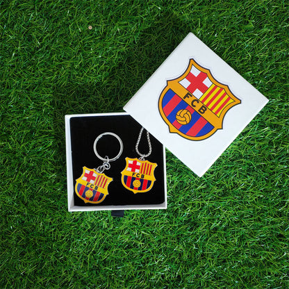 Barcelona (Necklace+Keychain) Set