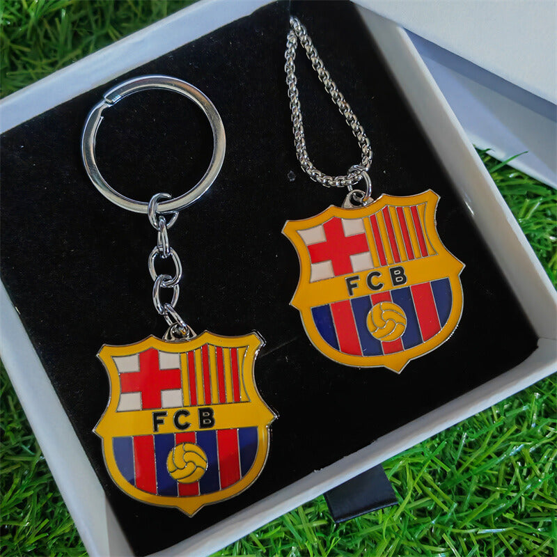 Barcelona (Necklace+Keychain) Set