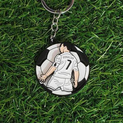 CR7 Fidget Spinner keychain