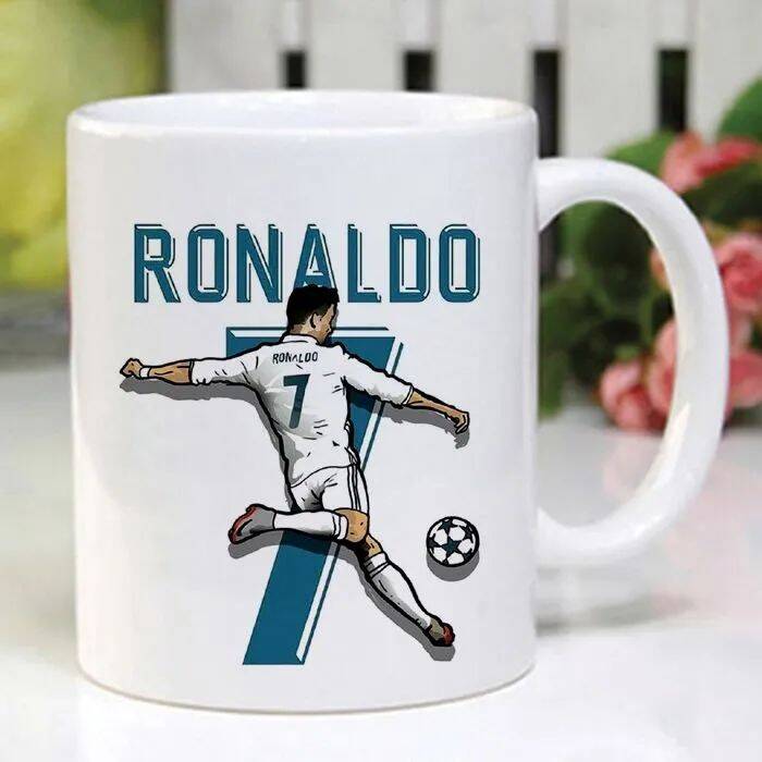 MESSI CR7 Neymar jr Creative Ceramic Cup