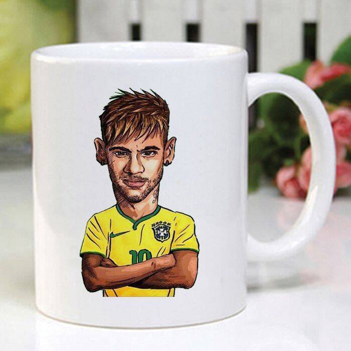 MESSI CR7 Neymar jr Creative Ceramic Cup