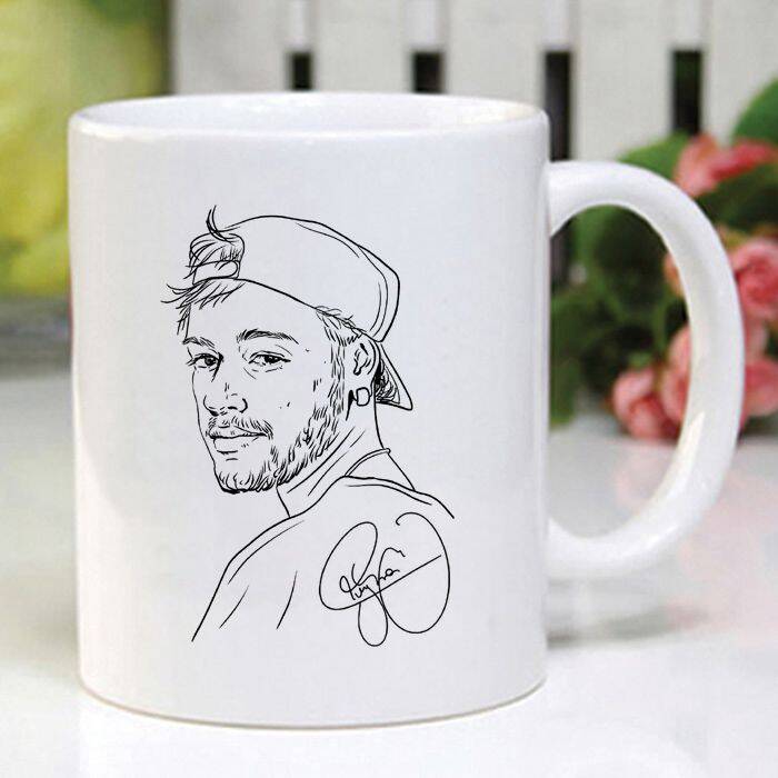 MESSI CR7 Neymar jr Creative Ceramic Cup