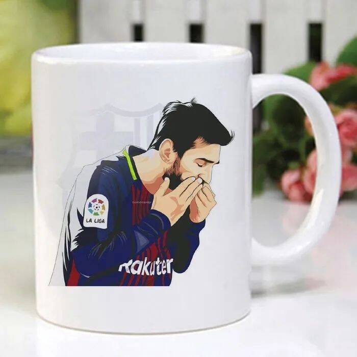 MESSI CR7 Neymar jr Creative Ceramic Cup