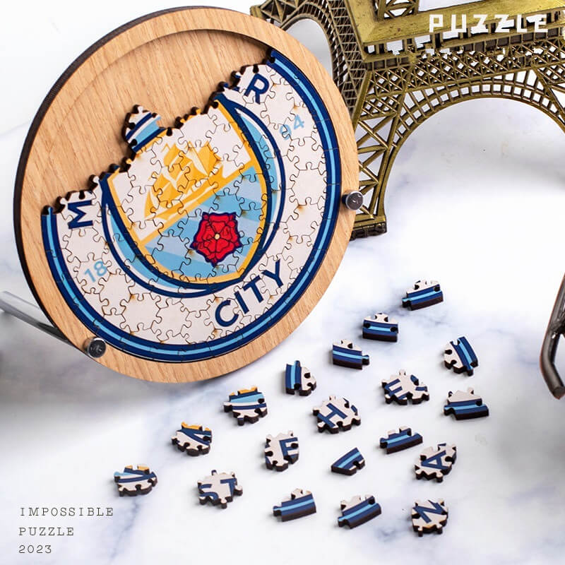 Manchester City Wooden Puzzle