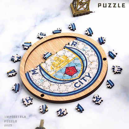 Manchester City Wooden Puzzle