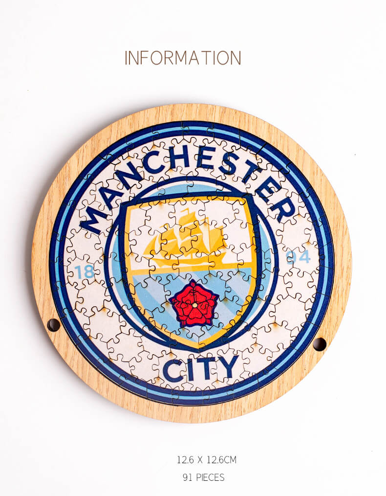 Manchester City Wooden Puzzle