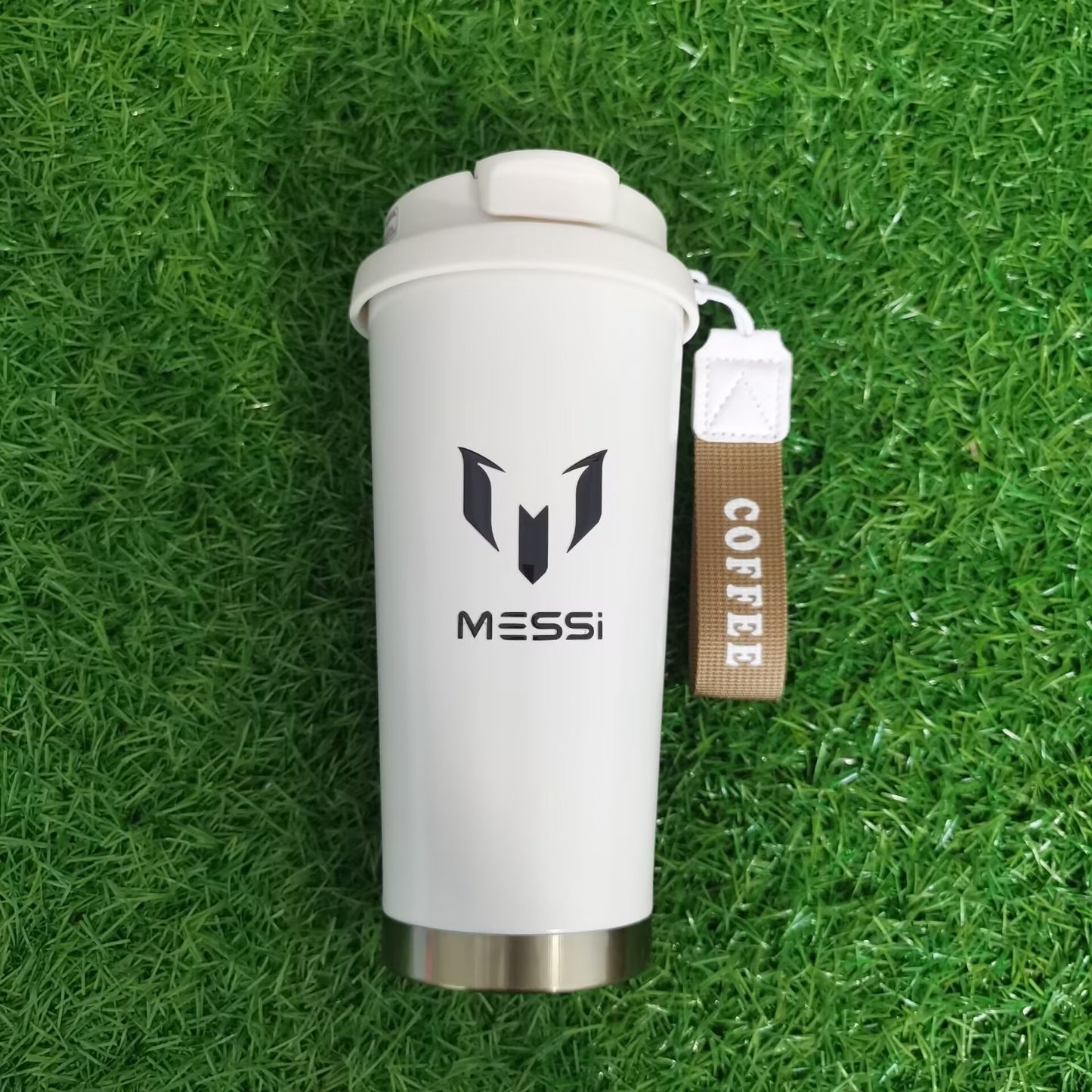 Messi Large Capacity Coffee Thermos Cup