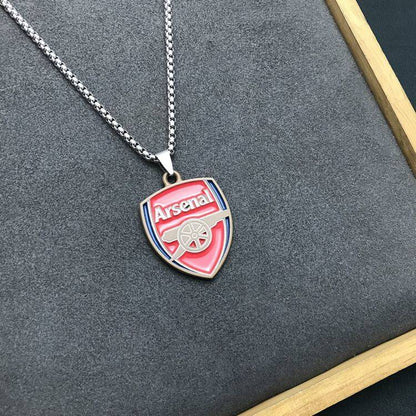 Soccer Club Double-sided Color Necklace