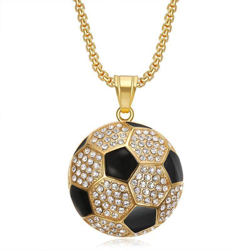 Soccer Star Energy Diamond Necklace