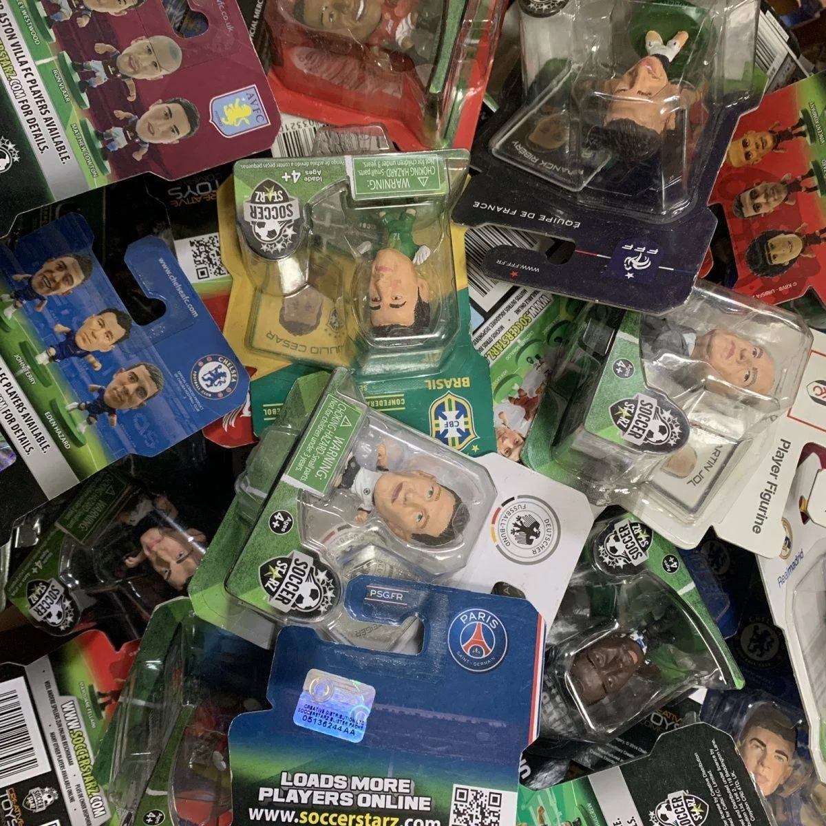 Mystery Genuine football action figures(random 5)