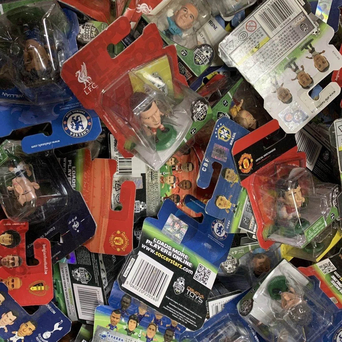 Mystery Genuine football action figures(random 5)