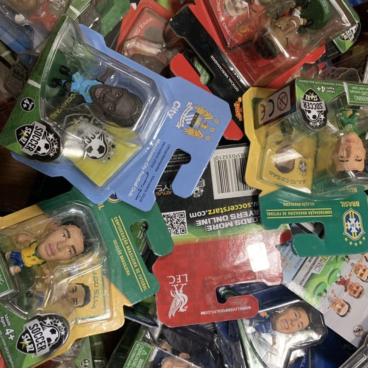 Mystery Genuine football action figures(random 5)