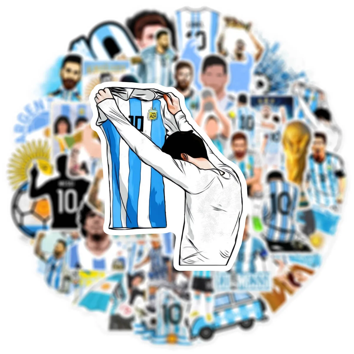Argentina Messi sticker(50 pcs)