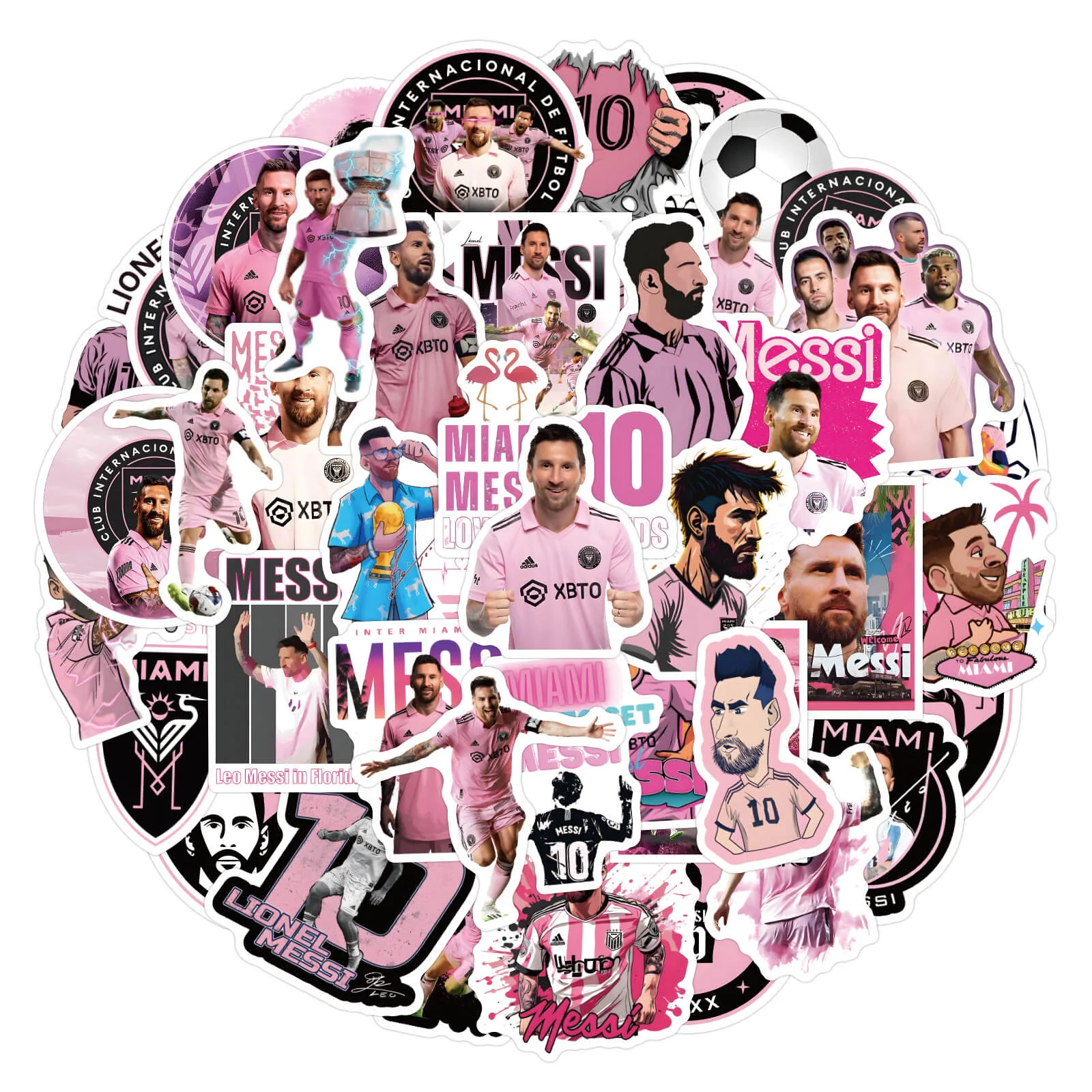 Inter Maiami Messi sticker(50 pcs)