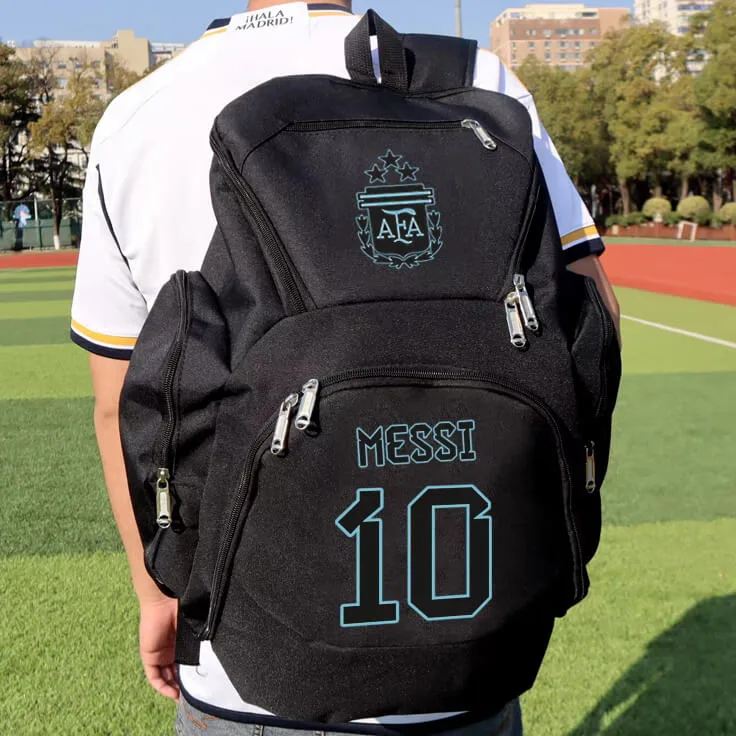 Messi Black Backpack