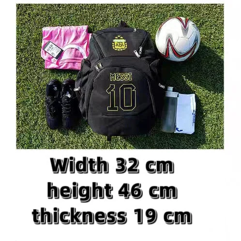 Messi Black Backpack