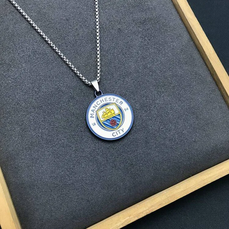 Soccer Club Double-sided Color Necklace
