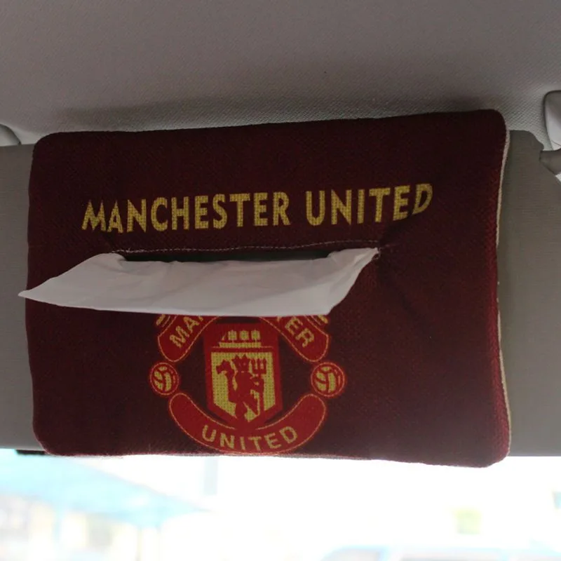 Soccer Car visor tissue bag