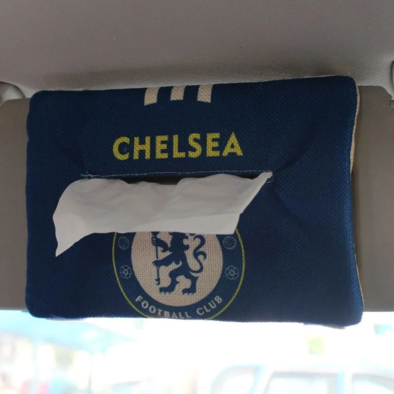 Soccer Car visor tissue bag