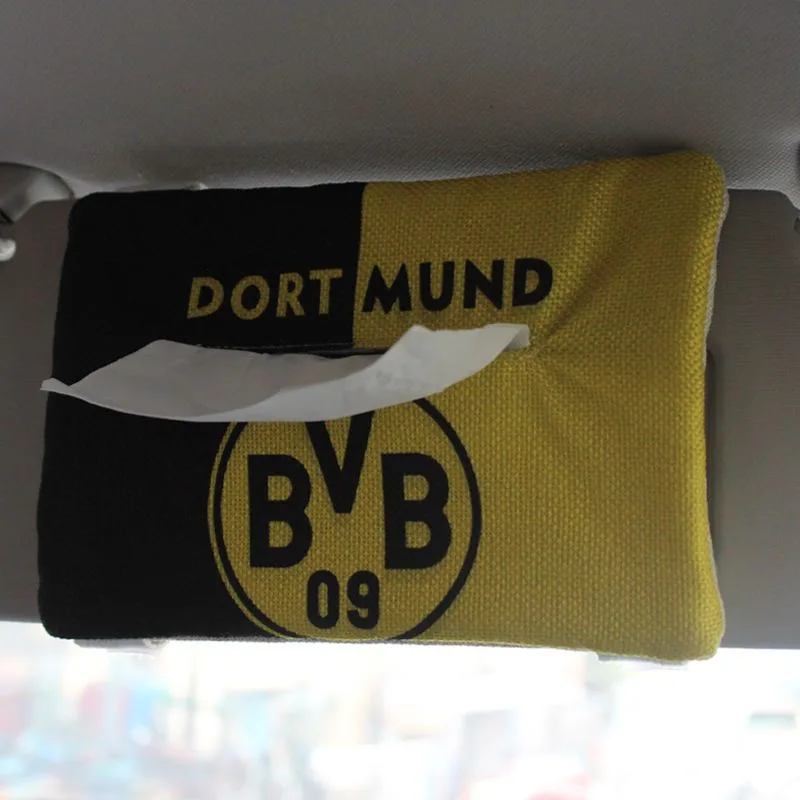 Soccer Car visor tissue bag
