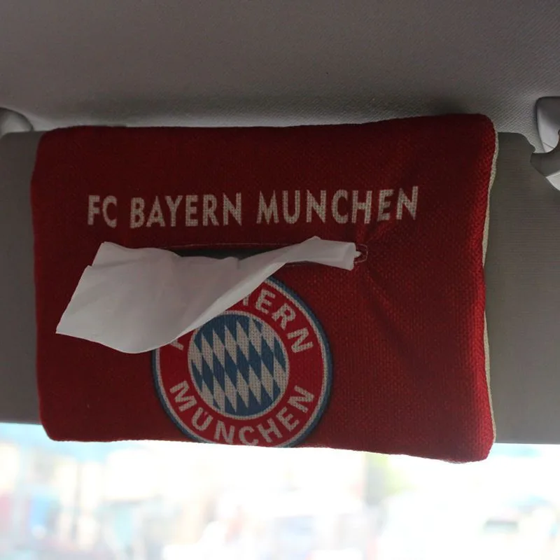 Soccer Car visor tissue bag