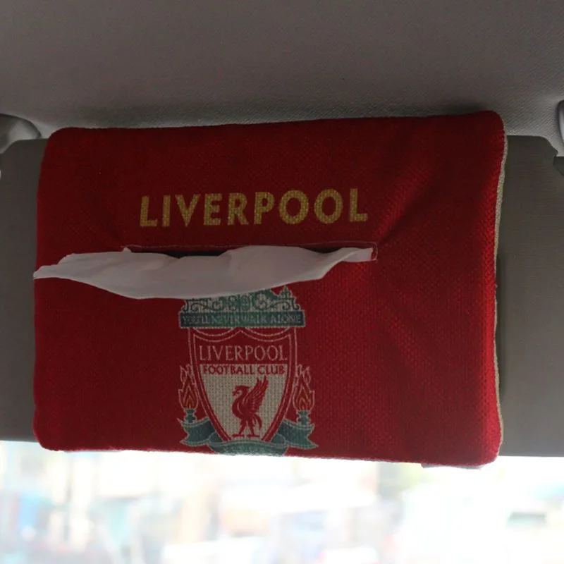 Soccer Car visor tissue bag