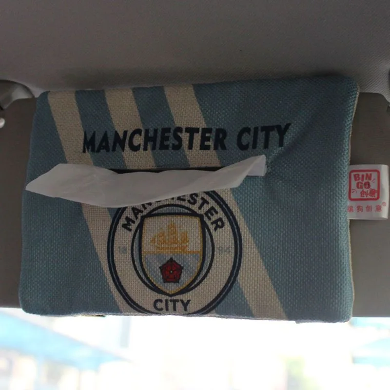Soccer Car visor tissue bag