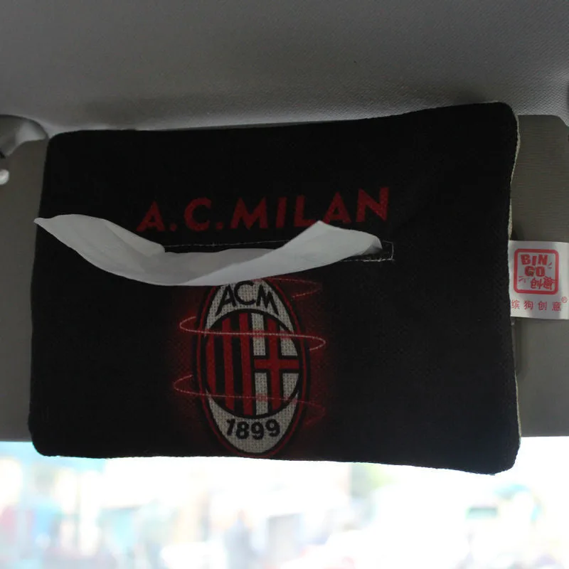 Soccer Car visor tissue bag