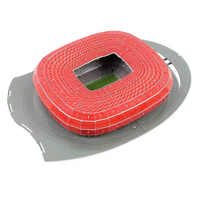Football Puzzle 3D Model Bayern Munchen Stadium -Allianz Arena