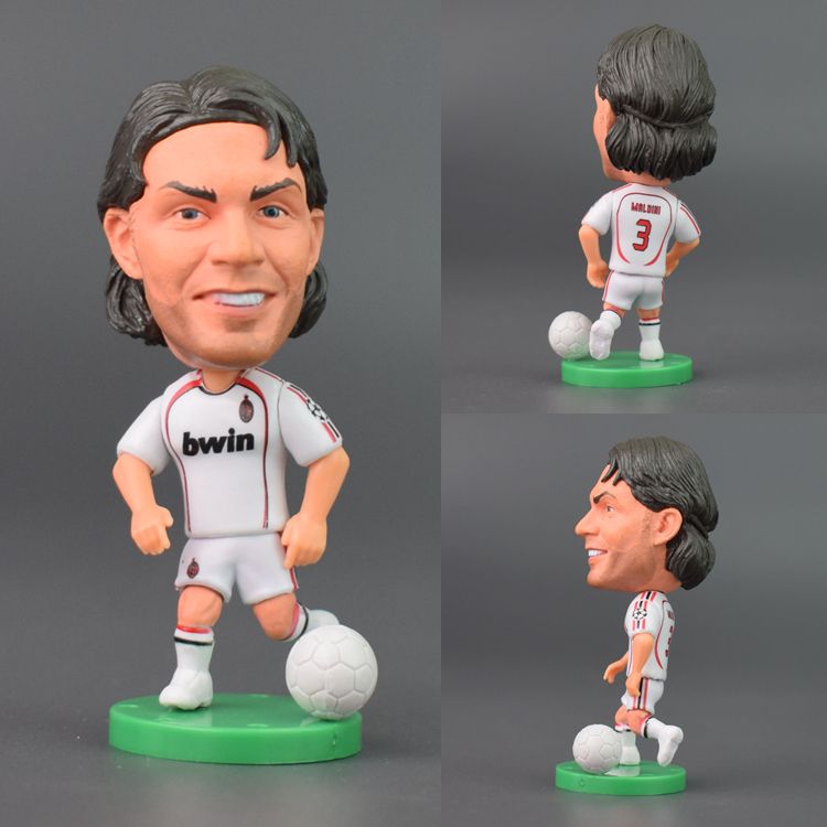 Soccer Star action figure -AC Milan Maldini#3