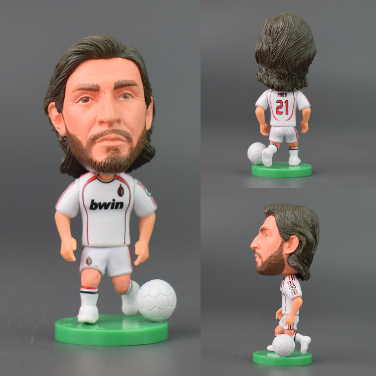 Soccer Star action figure -AC Milan Pirlo#21