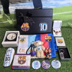 Messi Argentina-Barcelona Gift Bundle